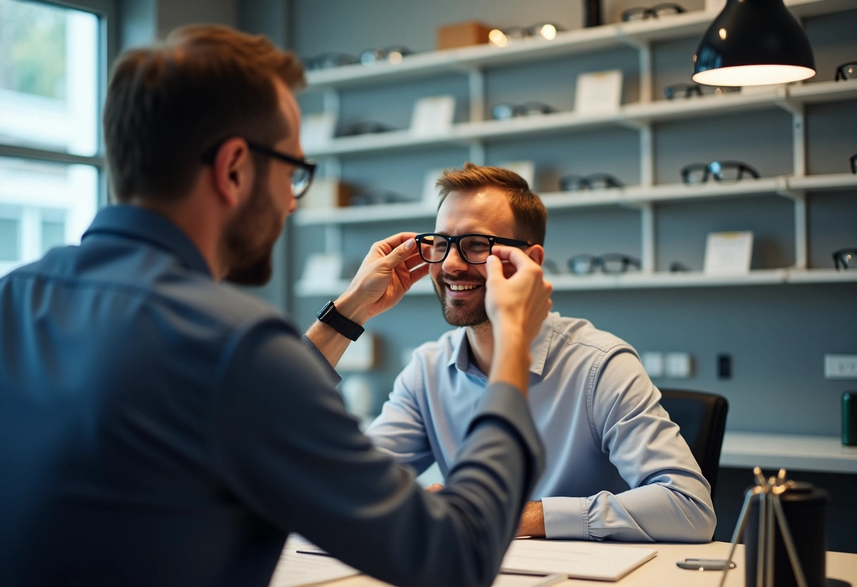 opticien lunettes