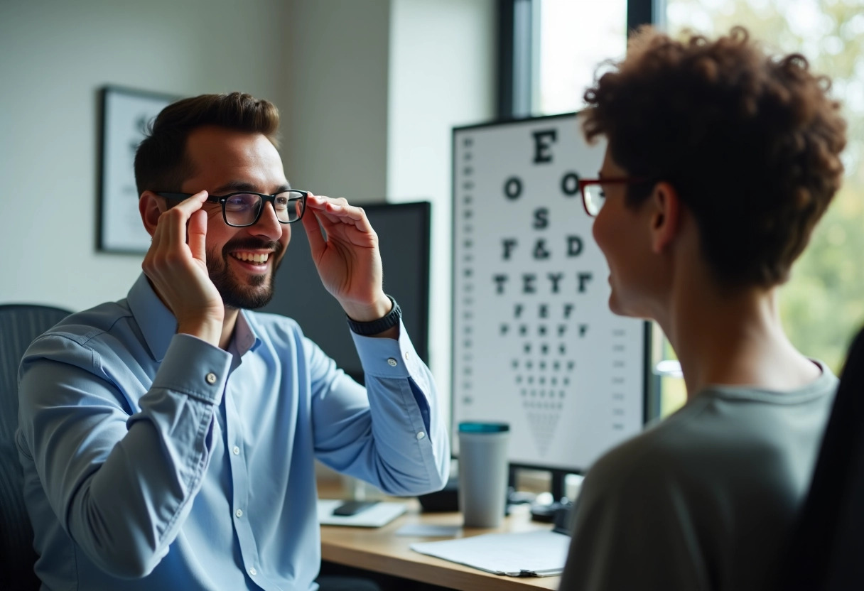 lunettes opticien