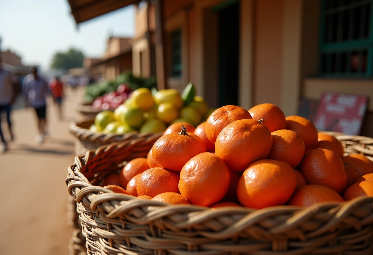 marché  épices