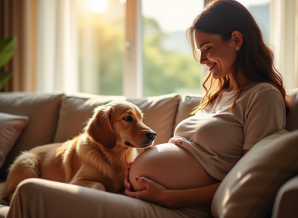 Les chiens sentent-ils la grossesse : comment les chiens réagissent à une femme enceinte ?