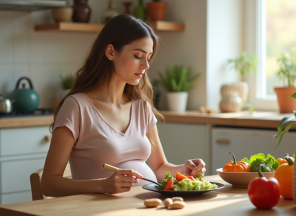 Alimentation grossesse : est-ce que le bébé mange tout ce que je mange pendant la grossesse ?