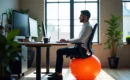 Comment un ballon gonflable peut améliorer votre posture au travail